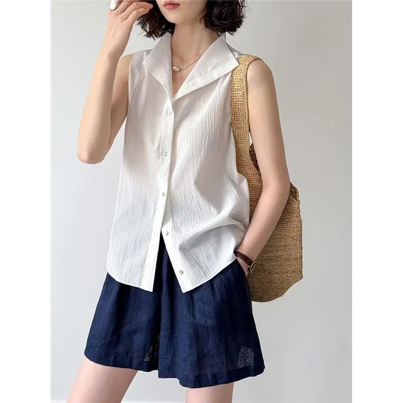 Loose Sleeveless Shirt