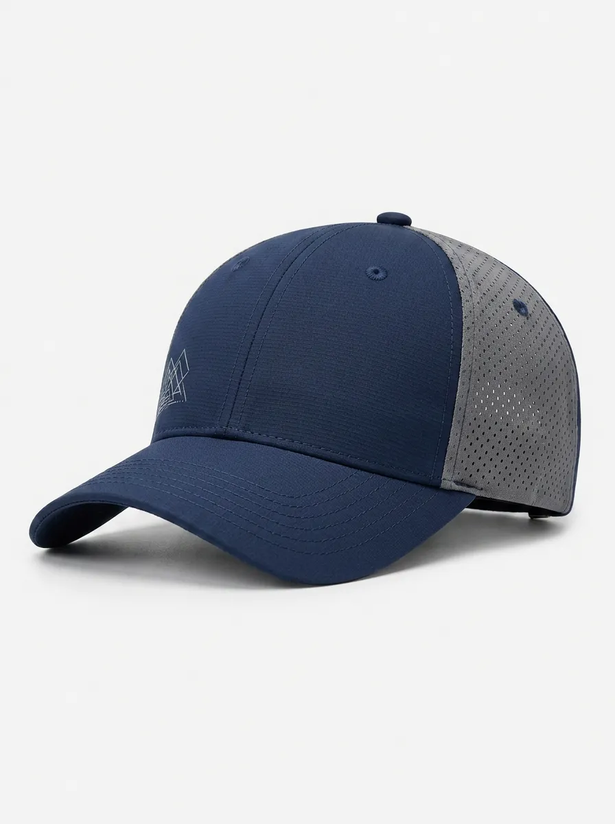Unisex Equestrian Lover Geometric Horse Printed Mesh Cap