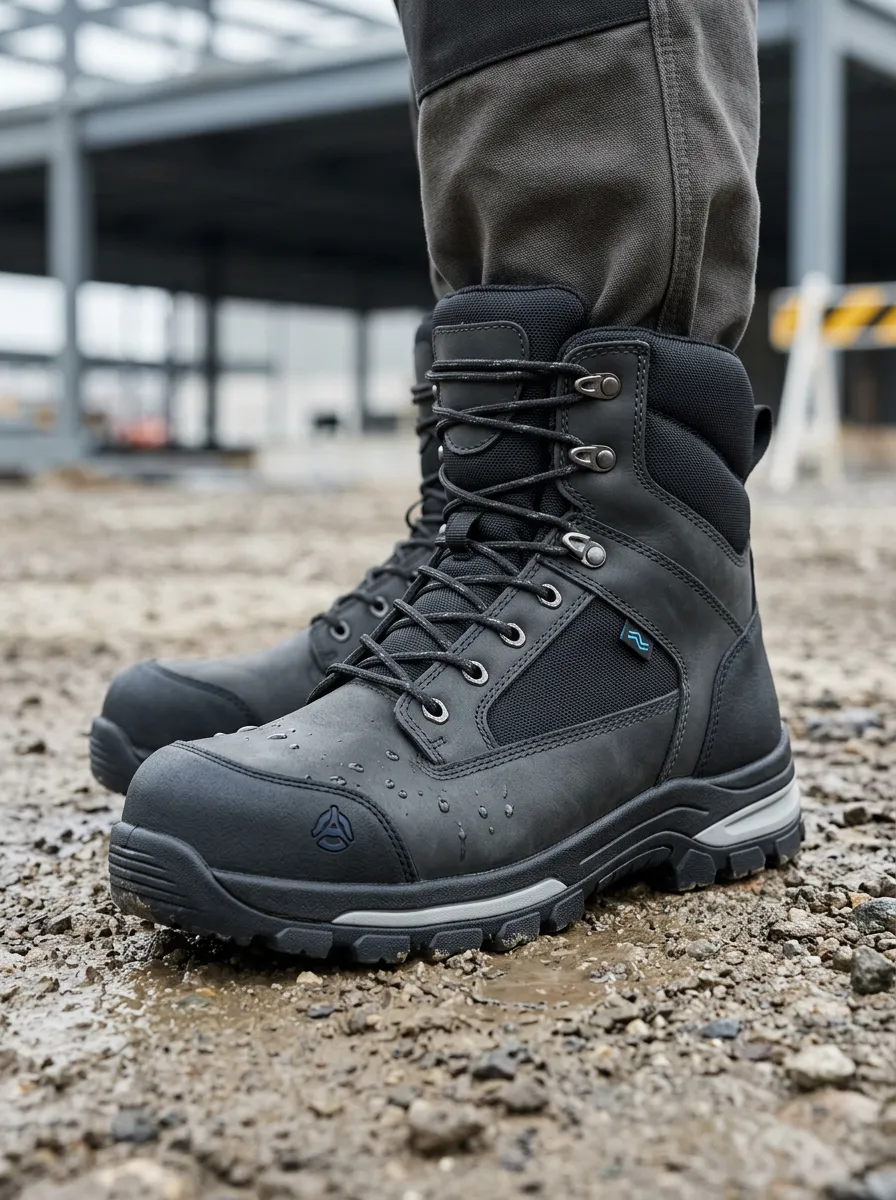 Practical Tactical Workwear Men's Waterproof Work Boots
