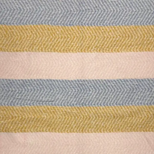 Striped Zigzag Winter Scarf