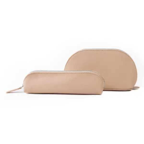 Organized Travel Cosmetic and Brush Case