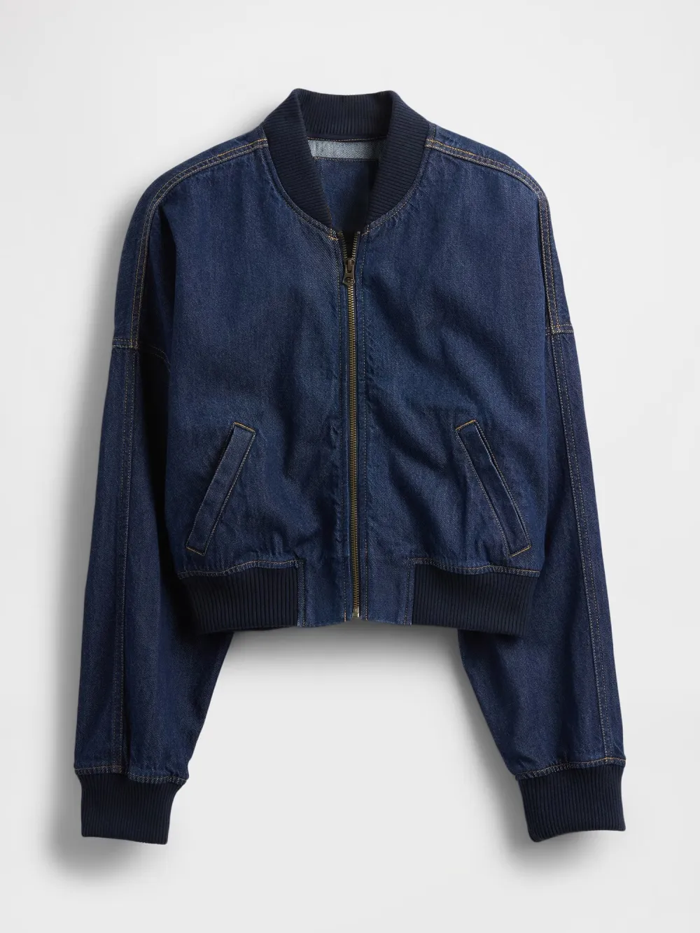 Ribbed Solid Color Jacket