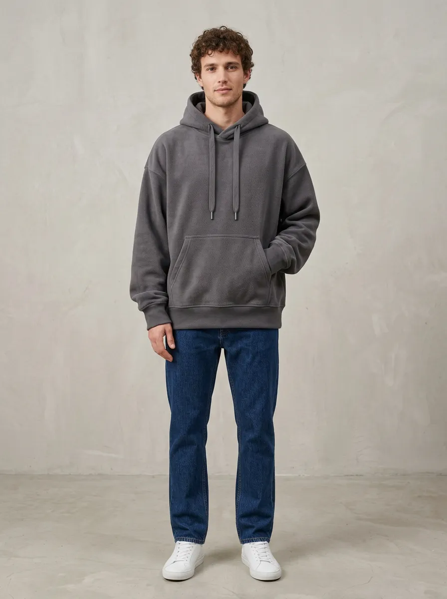 Travel Ready Fleece Unisex Leisure Hoodie