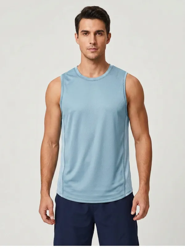 Men's Fitness Gym Workout Quick-Dry Sleeveless Tank Top