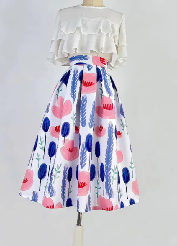 Soft Commuter Everyday Casual Skirt
