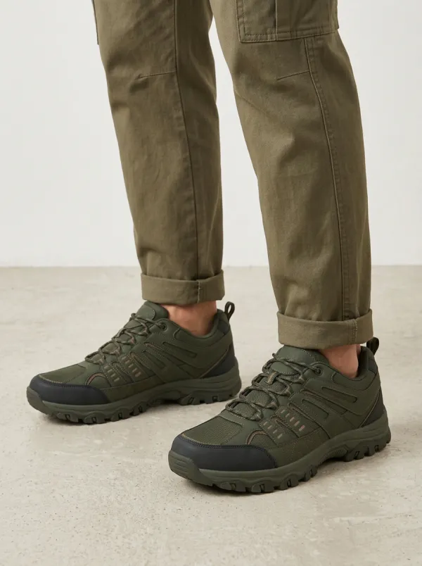 Men's Tactical Hiking Mesh Printed Outdoor Shoes
