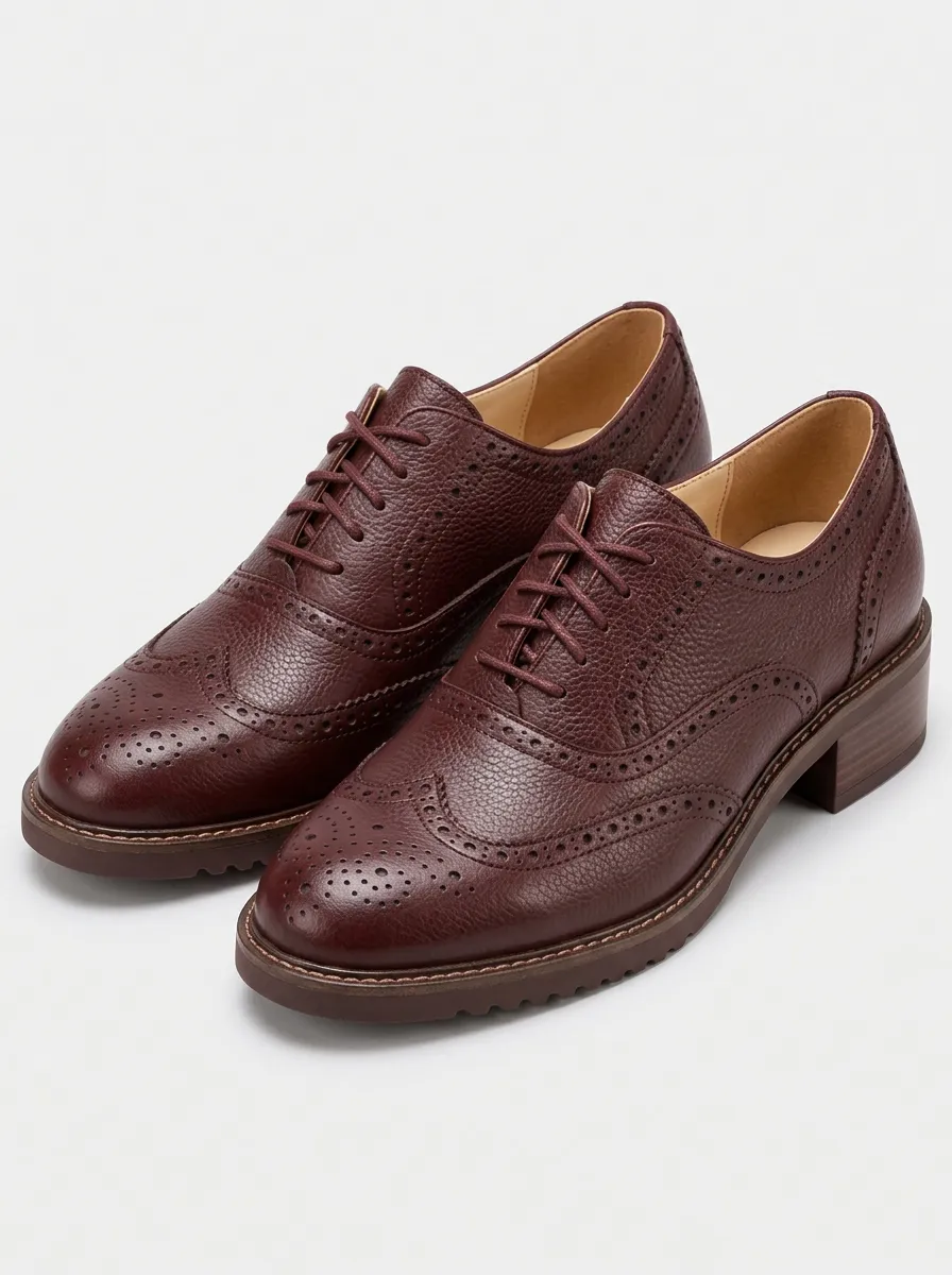 Easy Wear Brogue Women's Classic Pumps