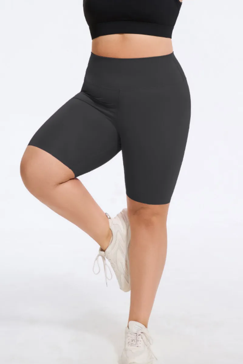 High-Waist Flared Sculpting Running Capri Leggings