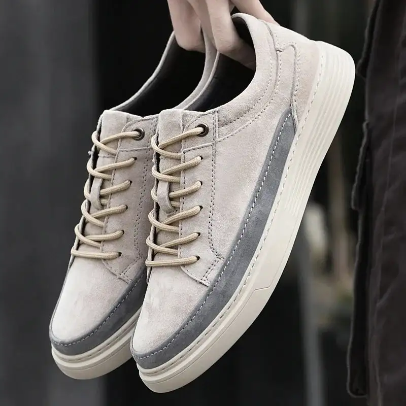 Refined Leather Casual Shoes