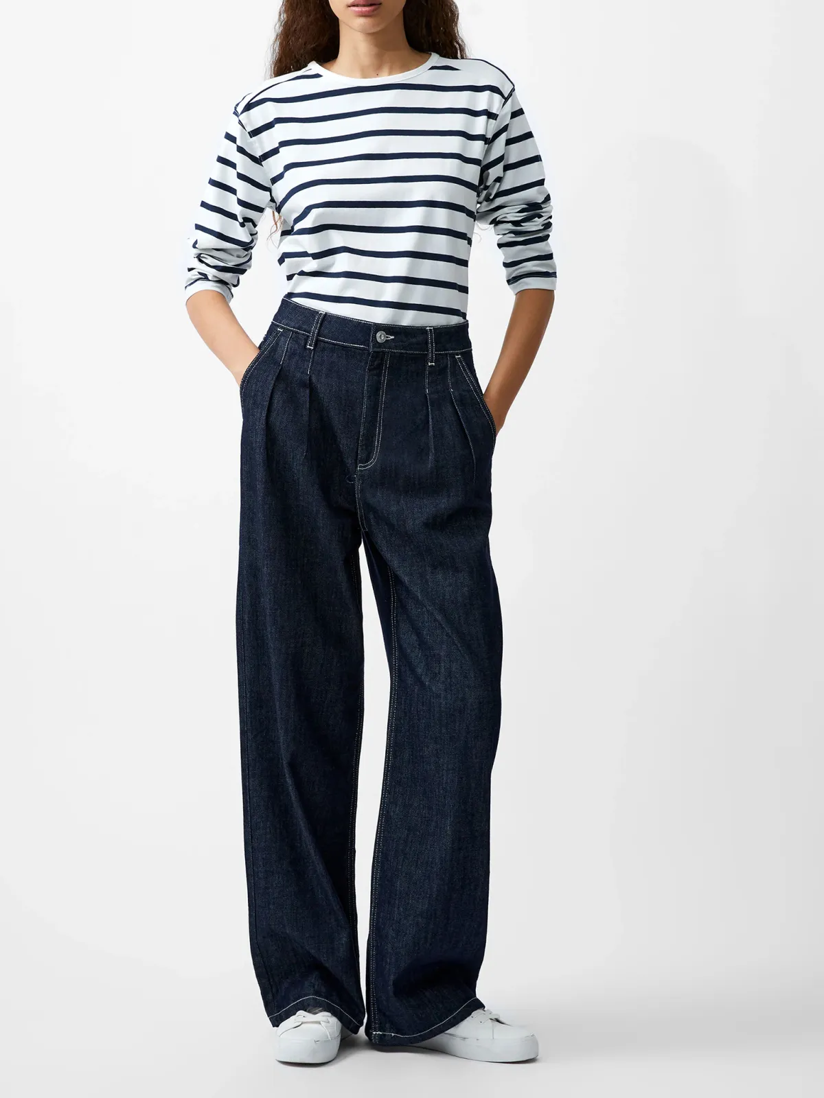 Breathable Drape Fashionable Loose Trousers