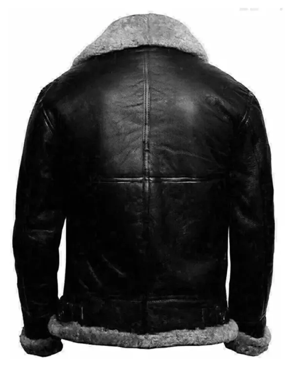 Aviator Bomber Shearling Sheepskin Jacket