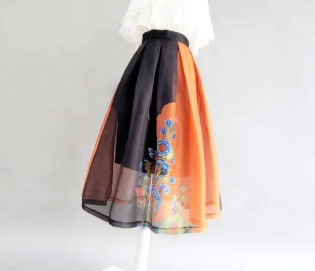 Refined Promenade Everyday Casual Skirt