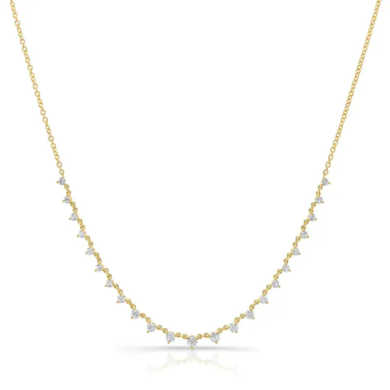 Minimal Subtle Classic Diamond Necklace