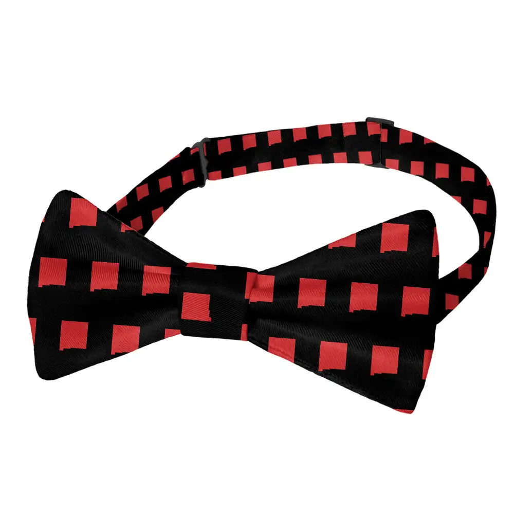Festive Outline Motif Bow Tie