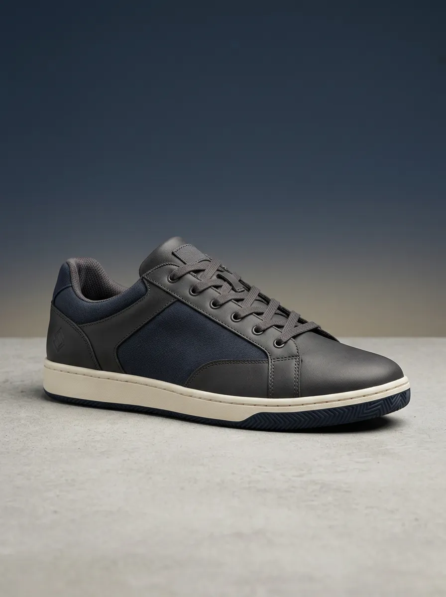 Rugged Graphic Look Men's Casual Sneakers