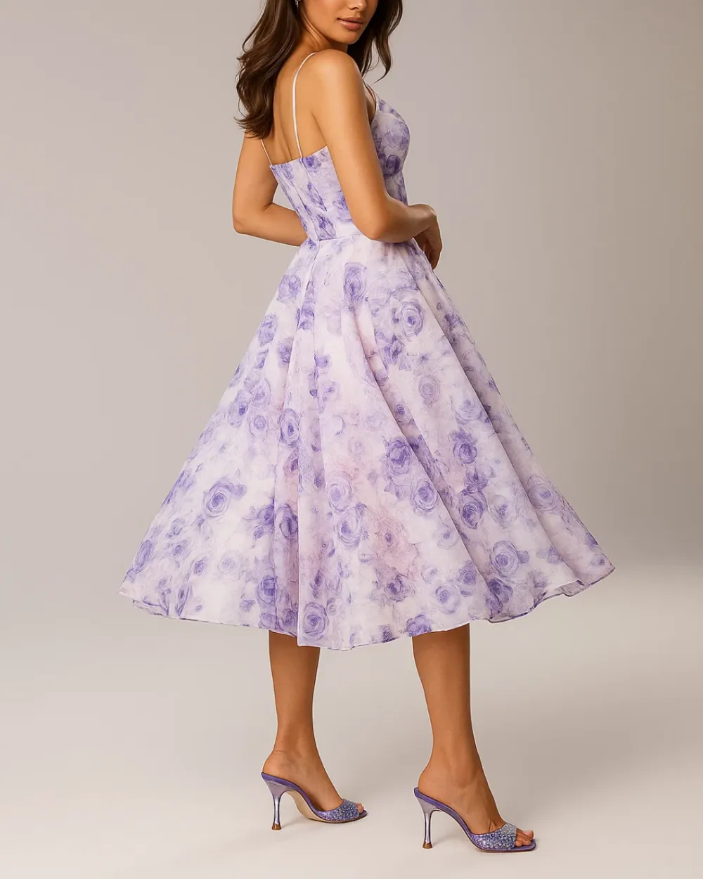  Flowy Midi Dress