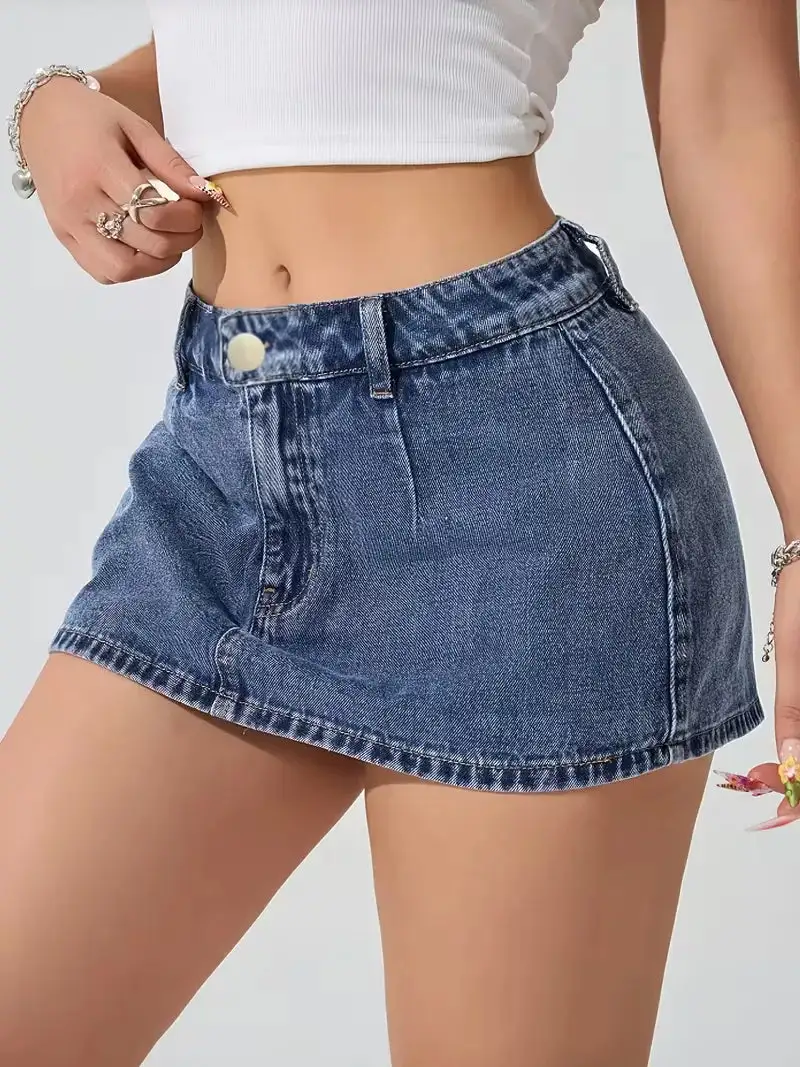 Relaxed High Waist Everyday Skirt