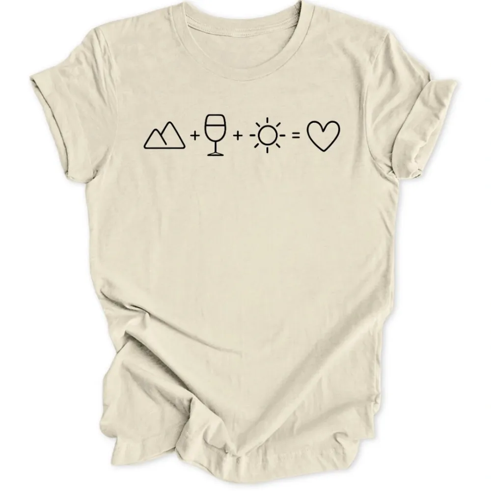 Happiness Equation Unisex T-Shirt