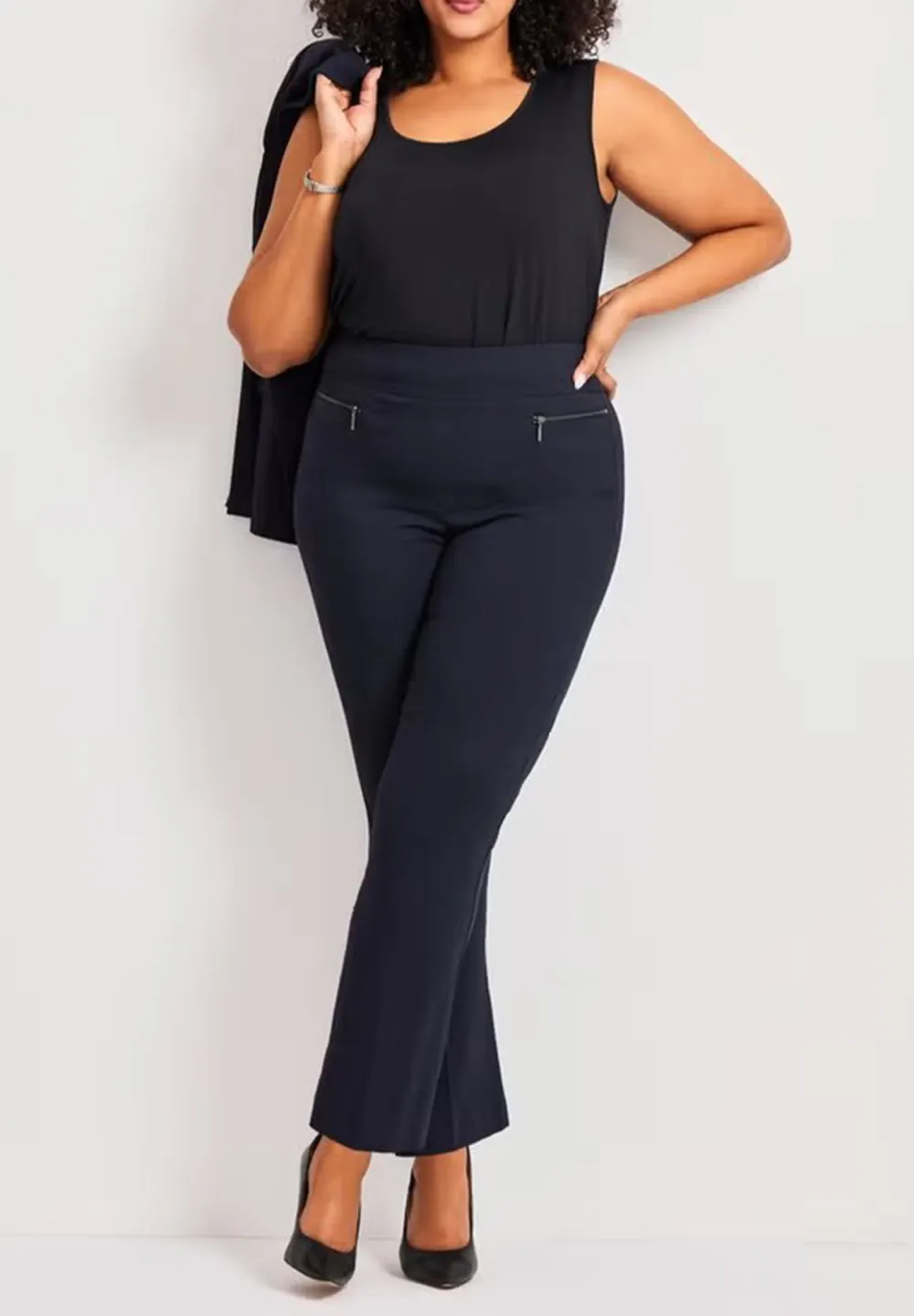 Fitted Lip Pocket Pants