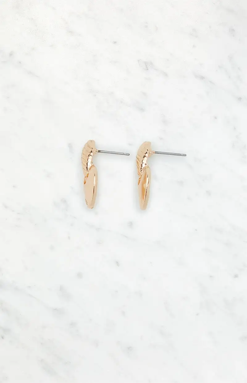 LA Hearts Mini Teardrop Earrings