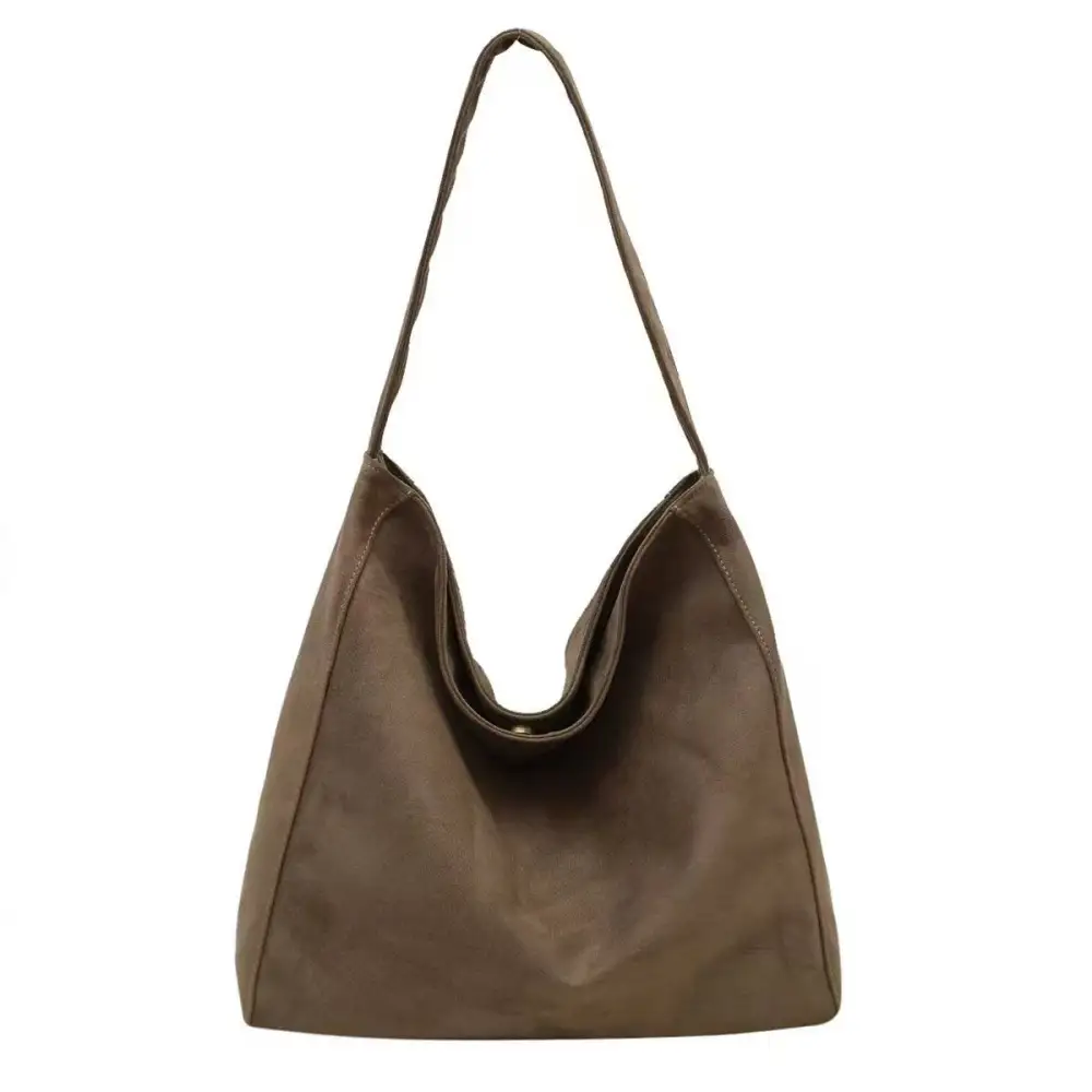 Commuter Suede Hobo Bag
