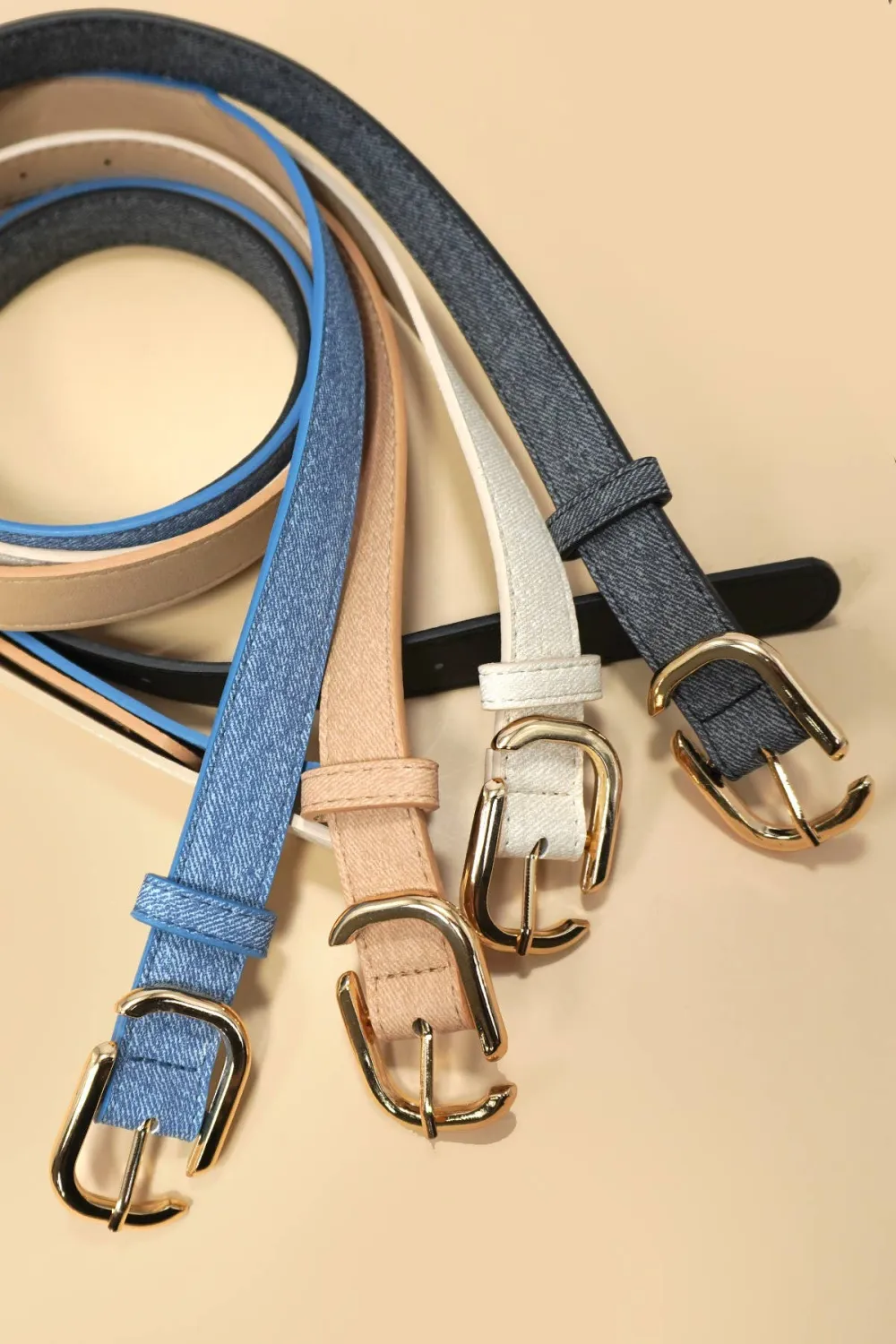 Denim Waist Belt