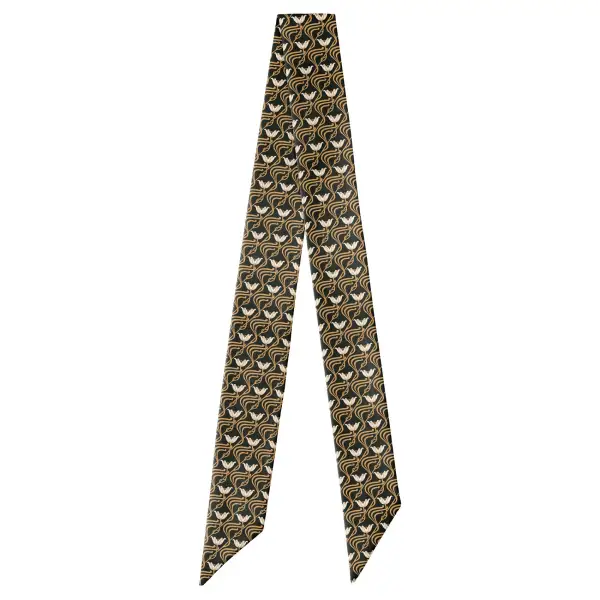 Gatsby Floral Pattern Hair Scarf
