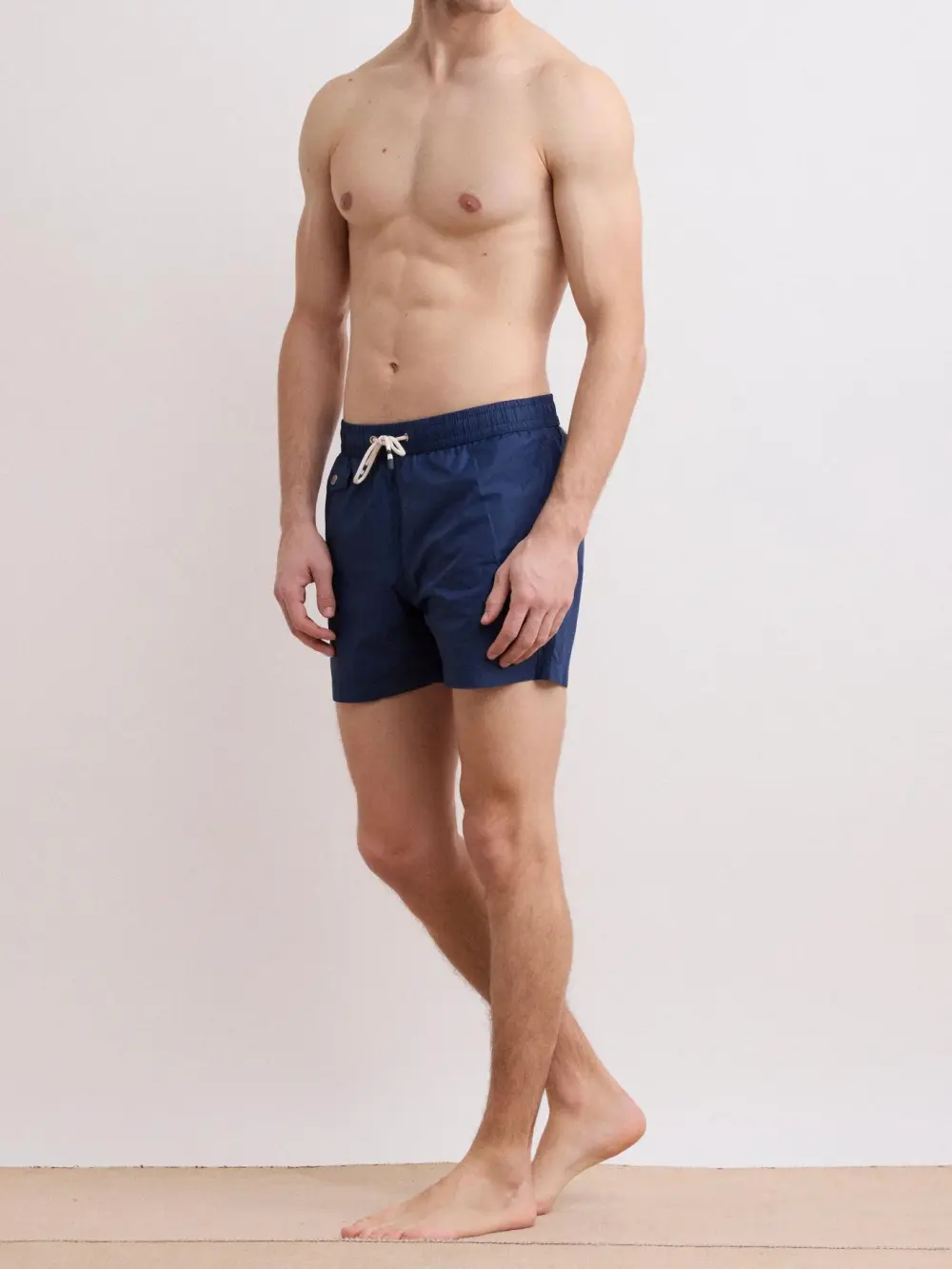 Loose Casual Comfortable Breathable Deep Blue Swim Trunks