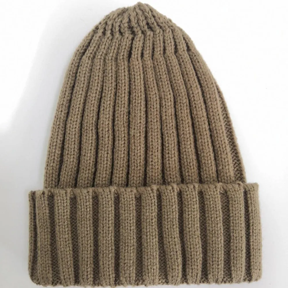 Wool Felt Knit Beanie