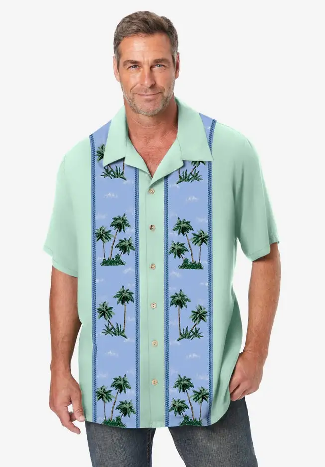 Printed Camp Shirt