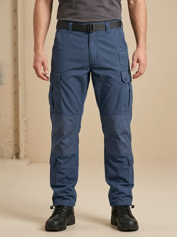 Unisex Tactical Multi-Pocket Reinforced Knee Work Pants — Casual Rotation