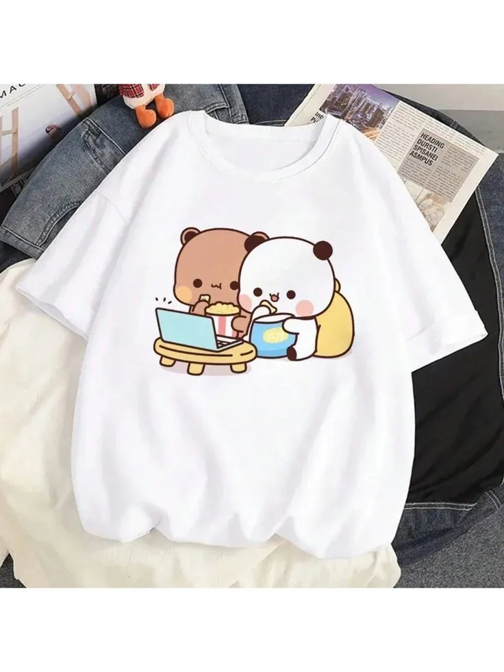 Bear Panda Cotton Tee