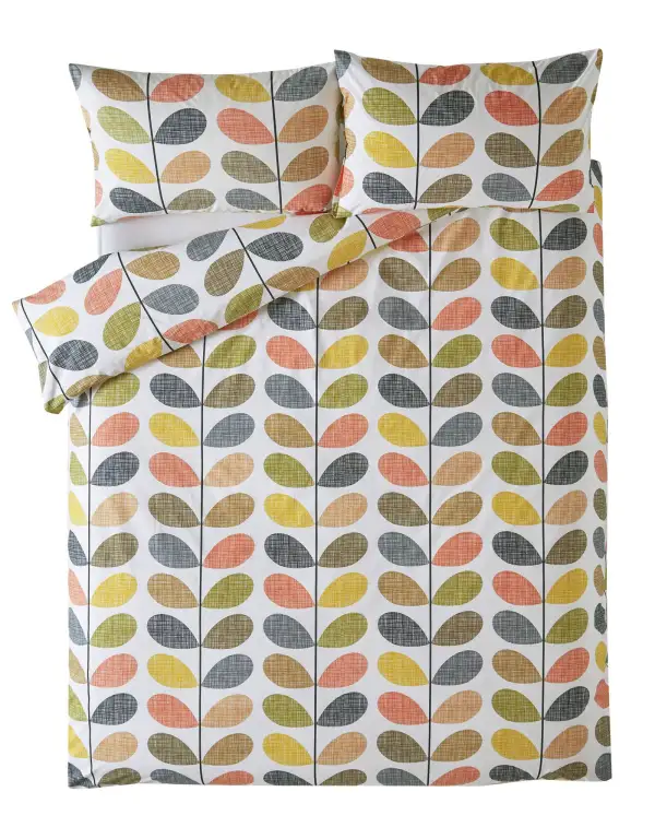 Relaxed Bedroom Printed Cotton Duvet Cover Set
