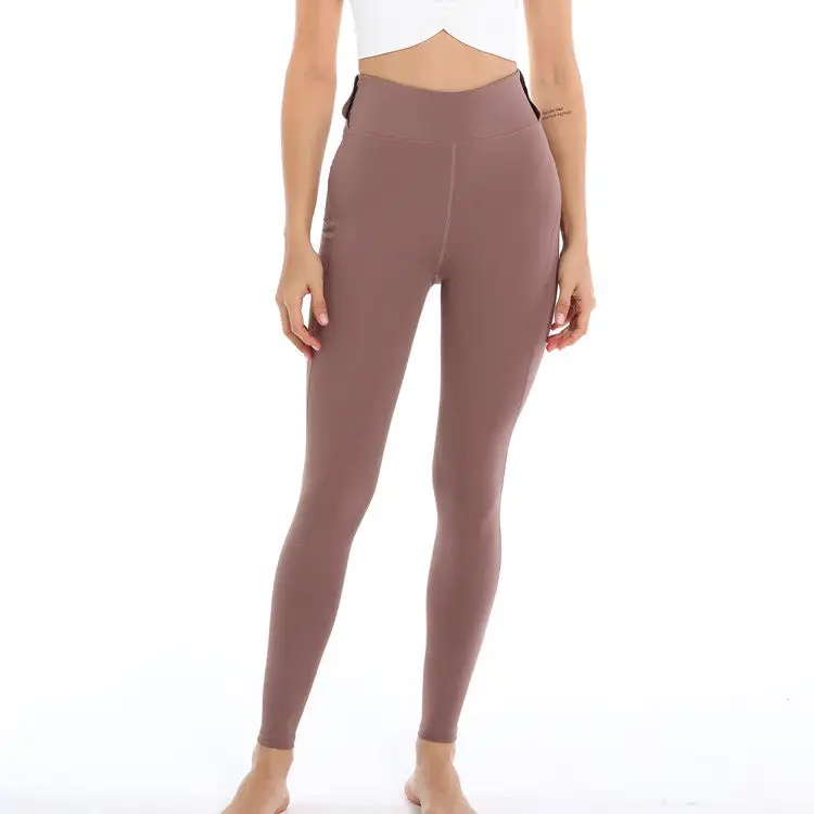 High Elastic Waist Yoga Leggings Fitness Tights Cycling Sports Running
