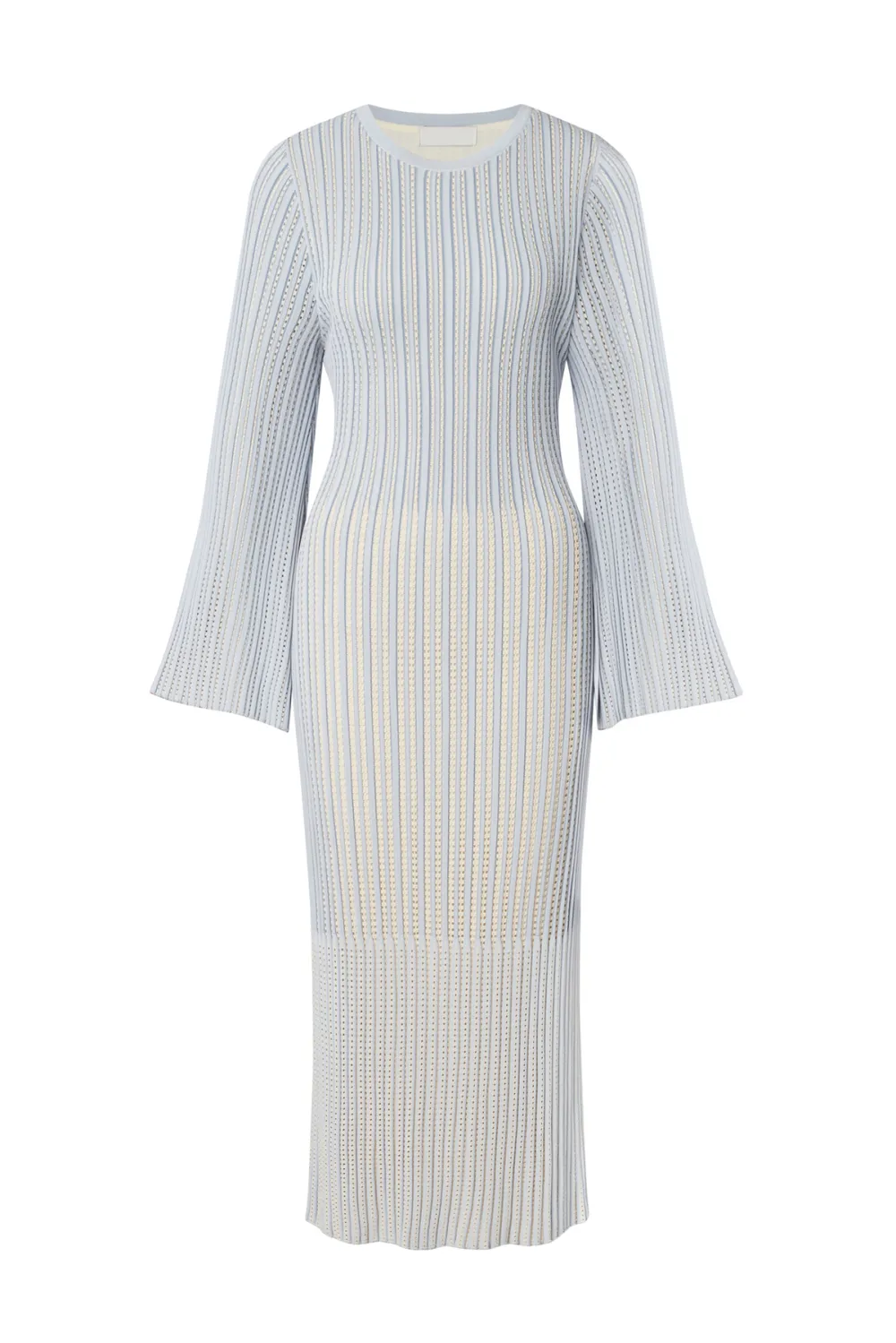 Ribbed Knit Midi Dress