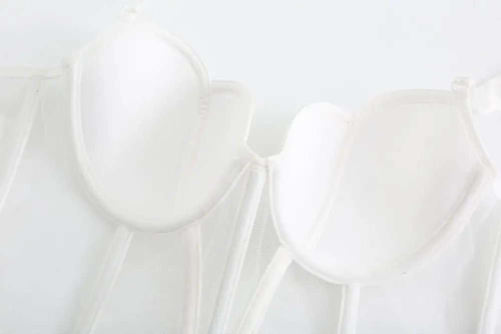 Mesh Fashion Vest Bra