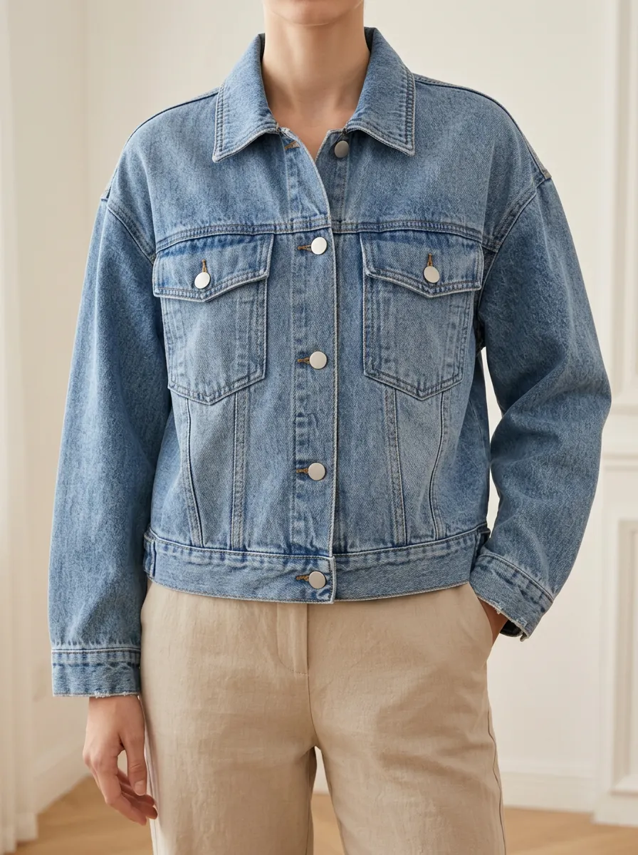 Modern Women's Casual Denim Jacket
