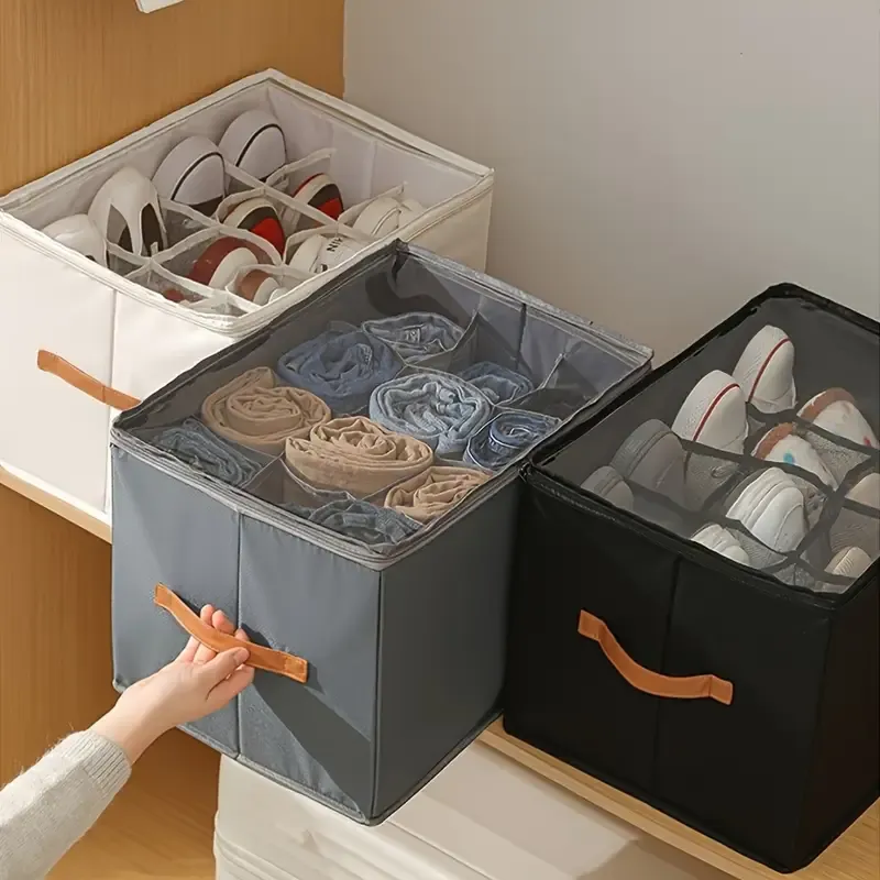 Foldable Oxford Fabric Shoe Organizer