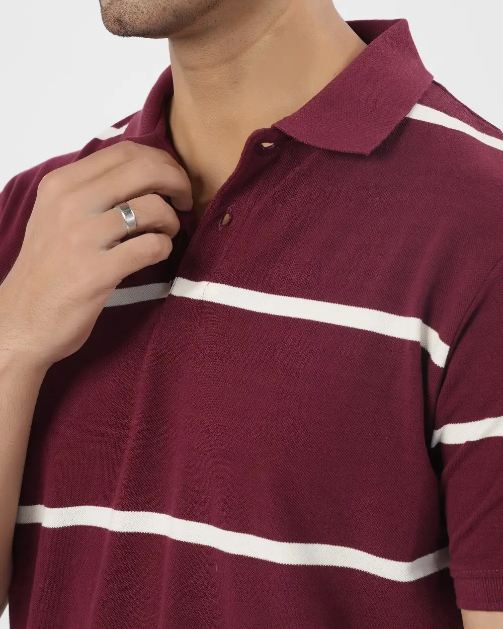 Men's Smart Casual Classic Polo Collar T-Shirt