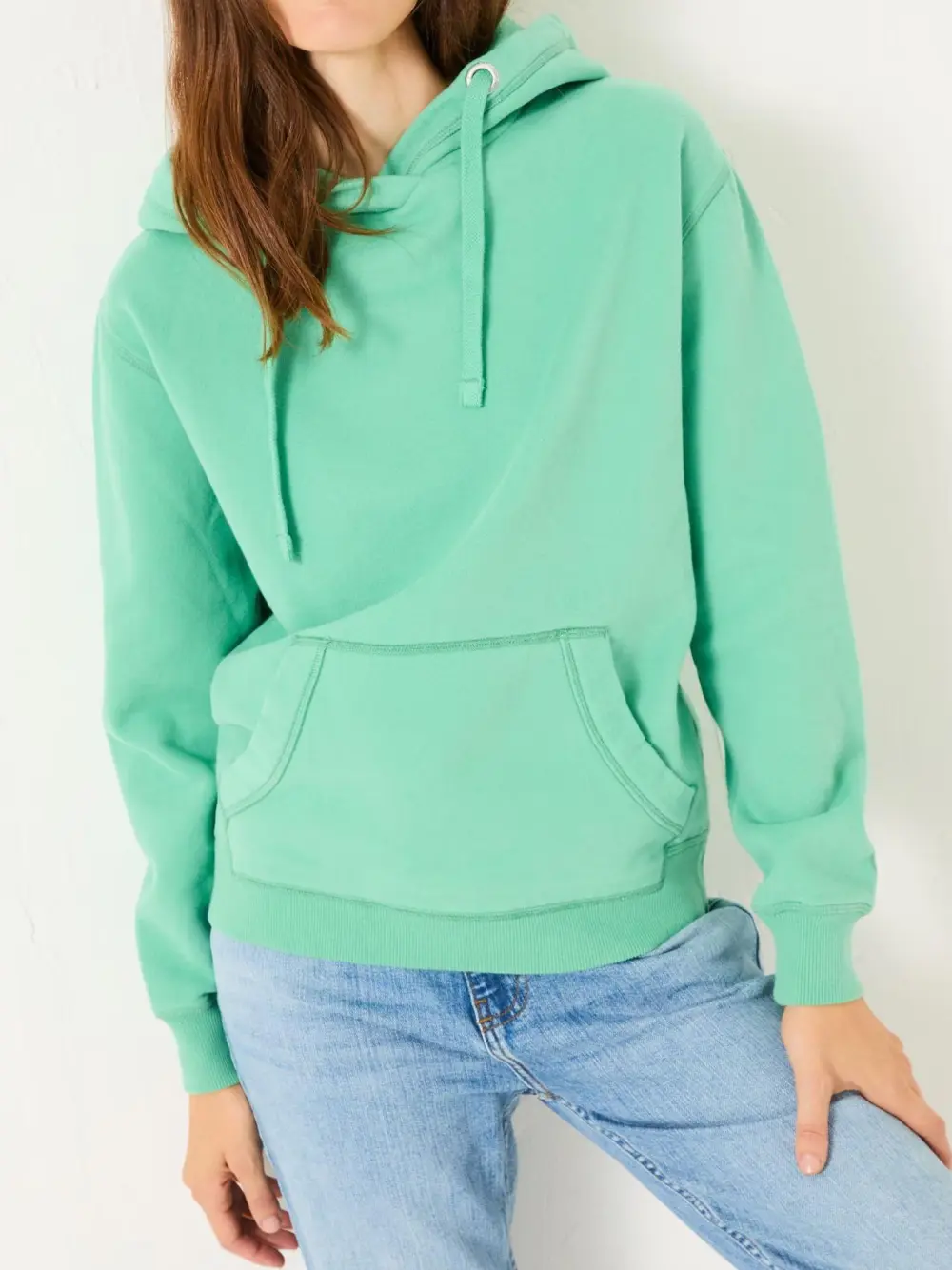 Izzy Jade Green Overhead Hoodie