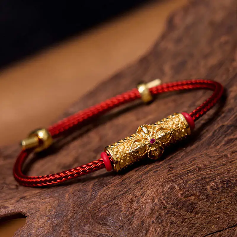 Copper String Bracelet