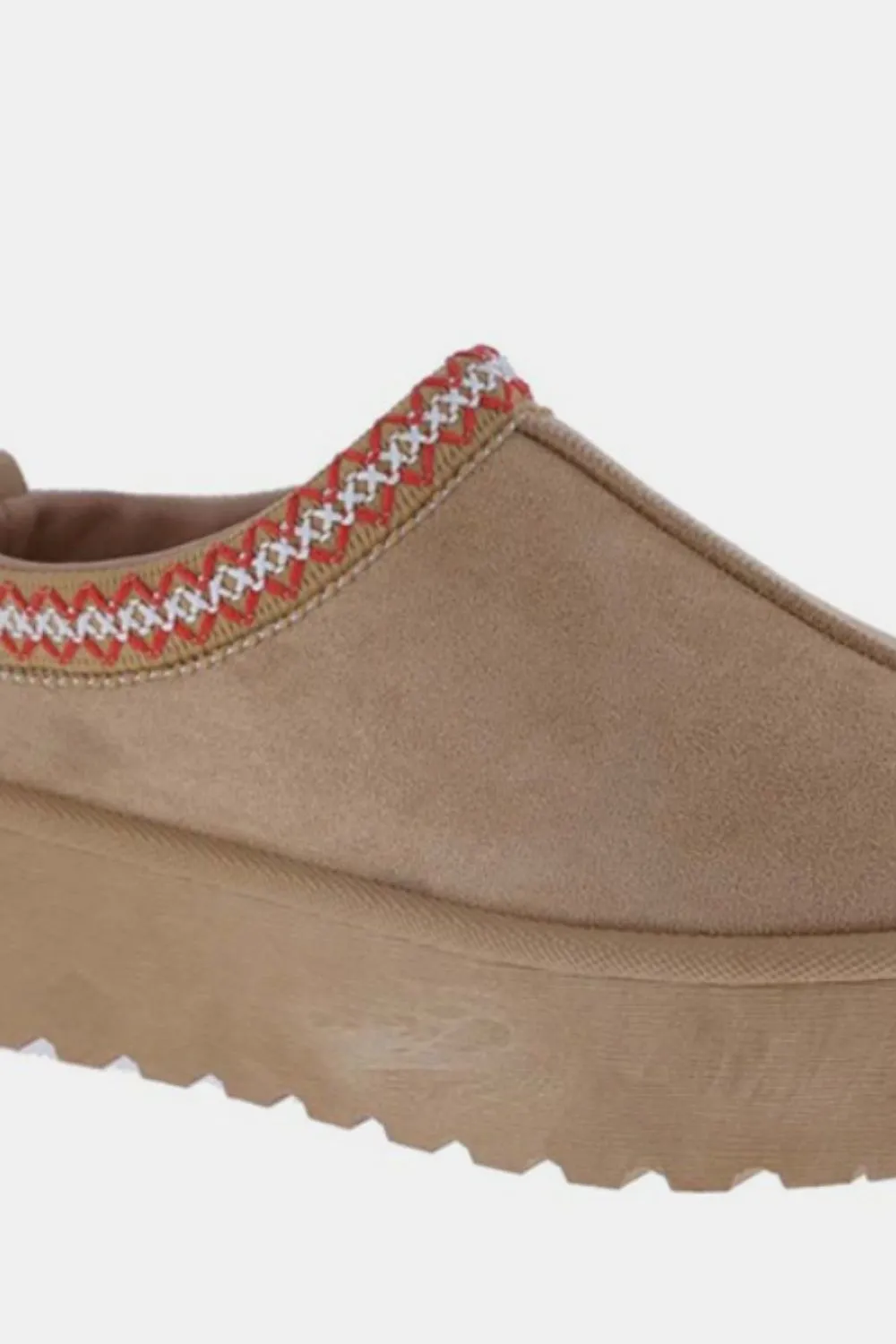 Platform Slip on Boots