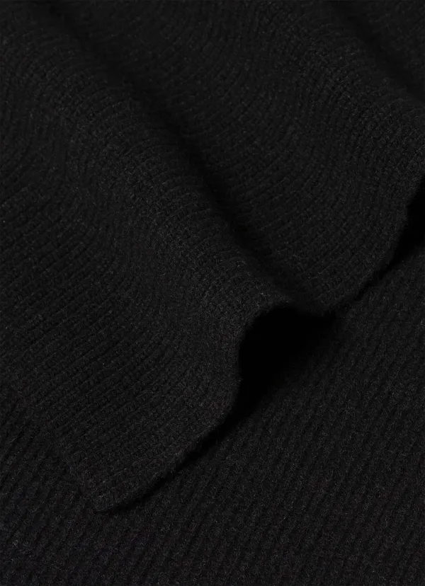 Daily Cashmere Ribbed Scarf