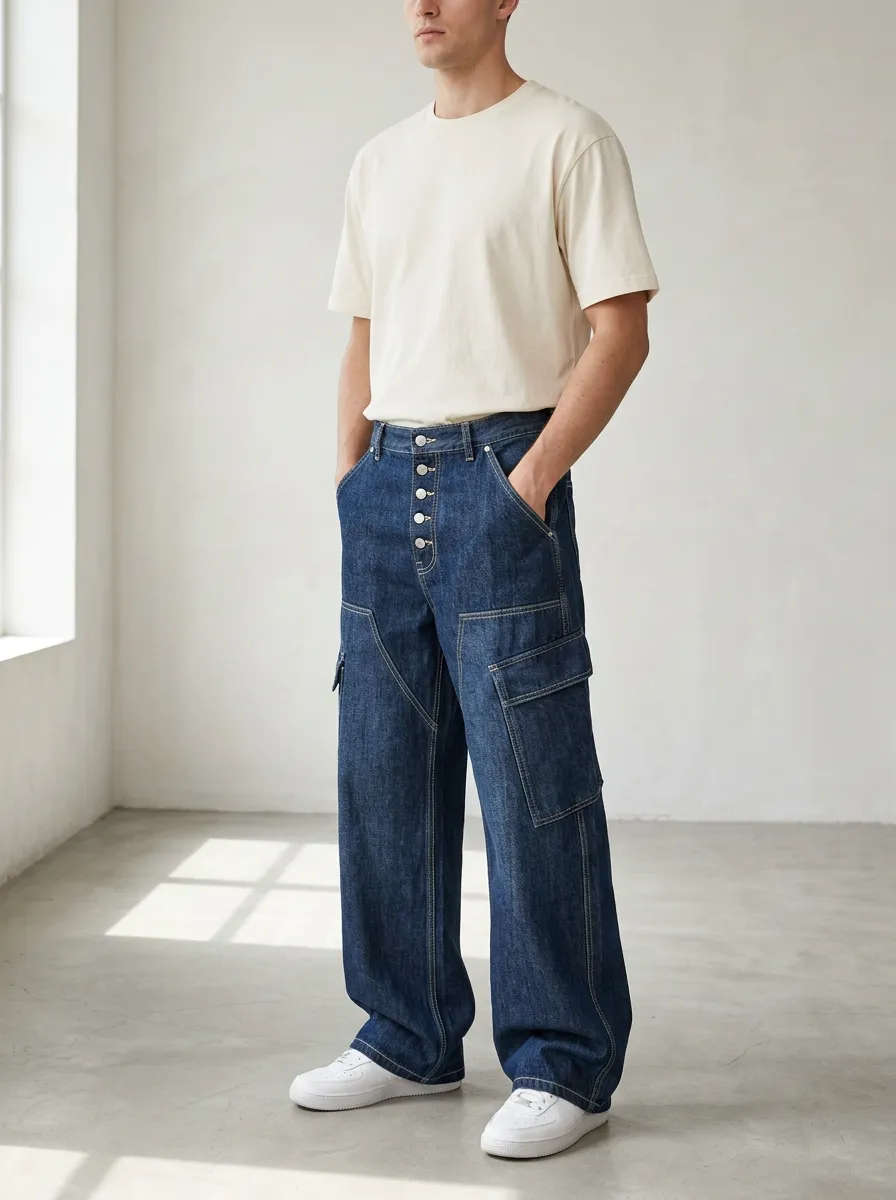 Men's Weekend Utility Wide Leg Jeans