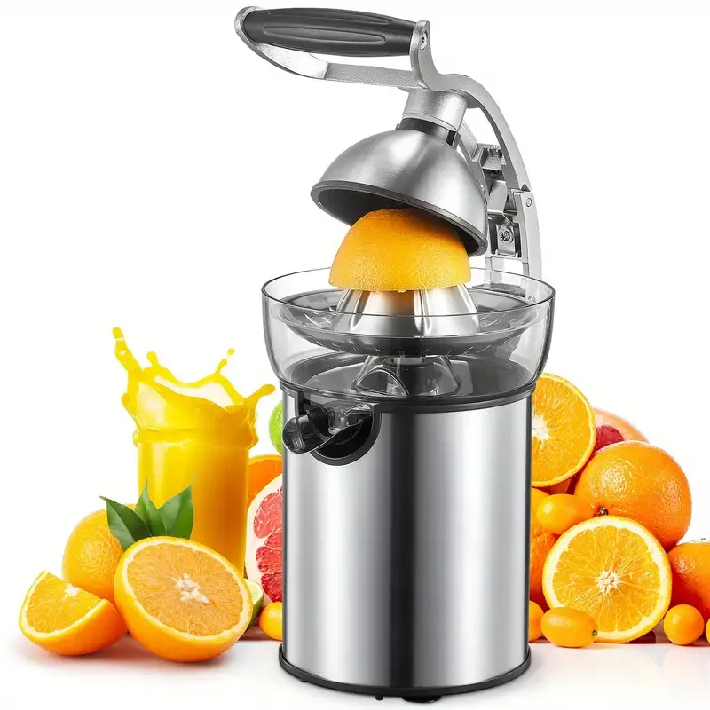 Silvery Electric Citrus Juicer Squeezer