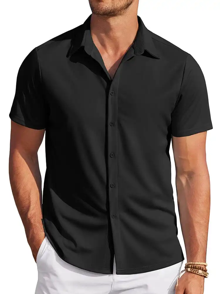 Casual Wrinkle Free Stretch Shirt