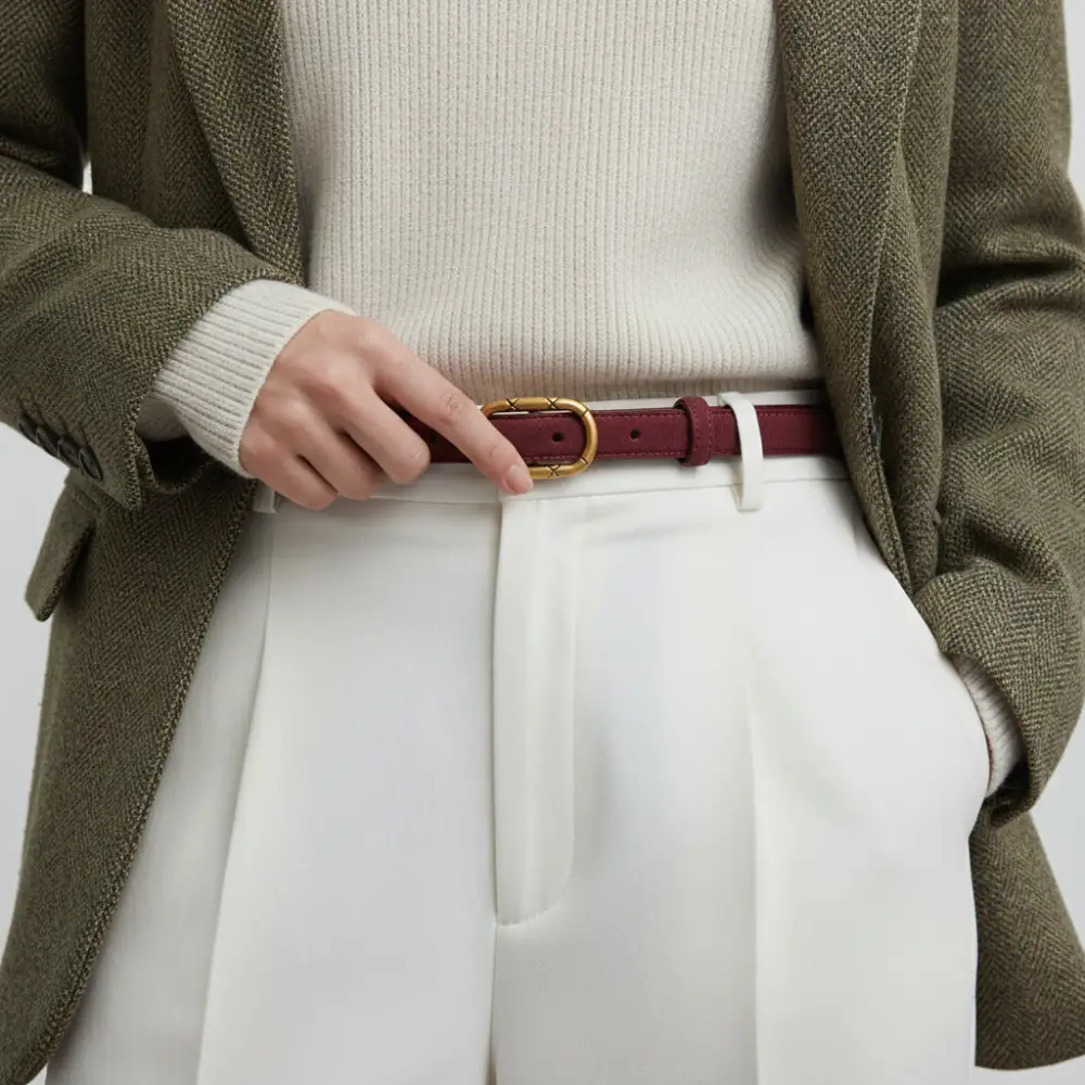Fresh Golden Buckle Belt