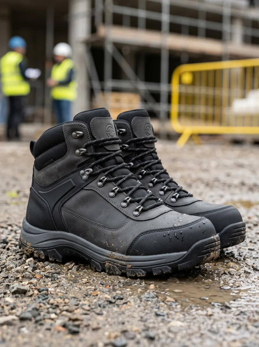 Rugged Workwear Construction Men's Waterproof Work Boots