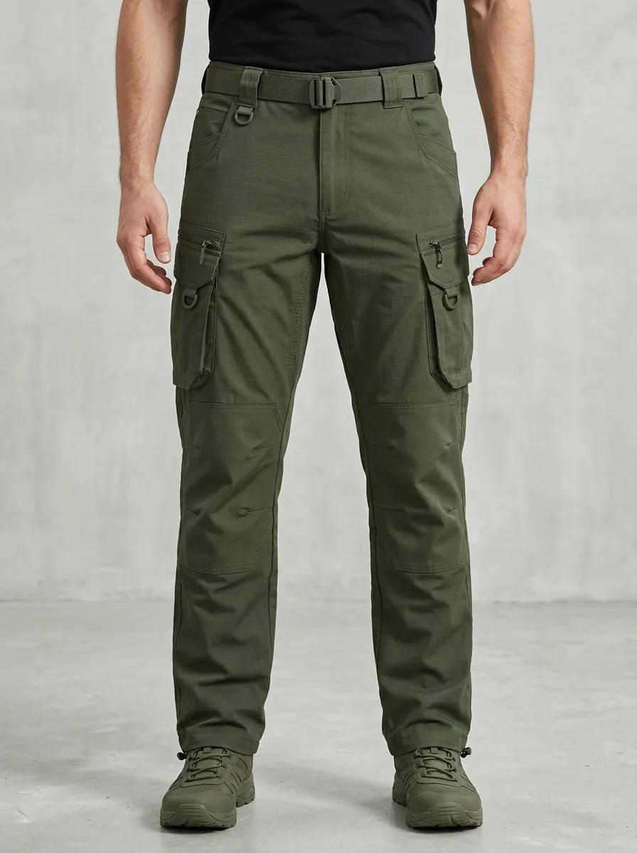 Men's Outdoor Military Army Green Tactical Cargo Pants
