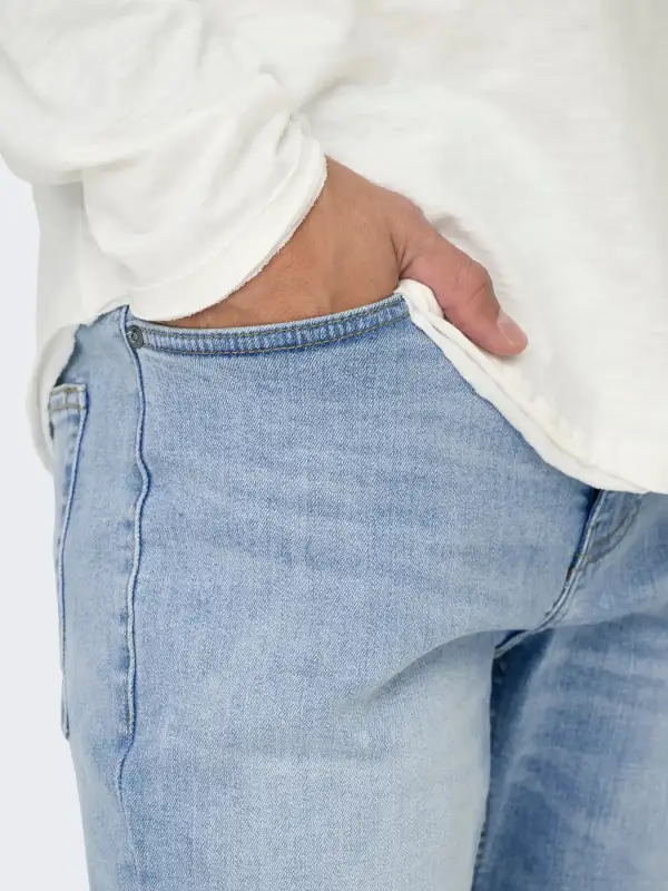 Slim Fit Slim Stonewashed Jeans